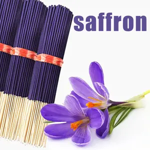 Wholesale 8.66 Inch Frankincense Incense Sticks, Natural Saffron Fragrance, Aroma Scented Floral, Home Air Purification Essential, Premium Selection