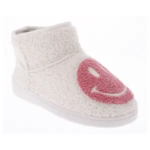 MIA Shoes Shearling Bootie Slippers - Chill