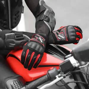 Motorcycle electric vehicle bicycle racing gloves, riding off-road racing breathable hand guards, hard shell locomotive gloves