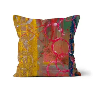 Pink Cordon Cushion
