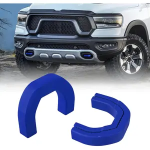 Front Tow Hook Cover for RAM 1500 Accessories 2019-2026 Custom Car Tow Hook Cover |     Suitable for Blue RAM 1500 Classic Edition, Warlock Edition, RAM 2500 Edition, RAM 3500 Edition