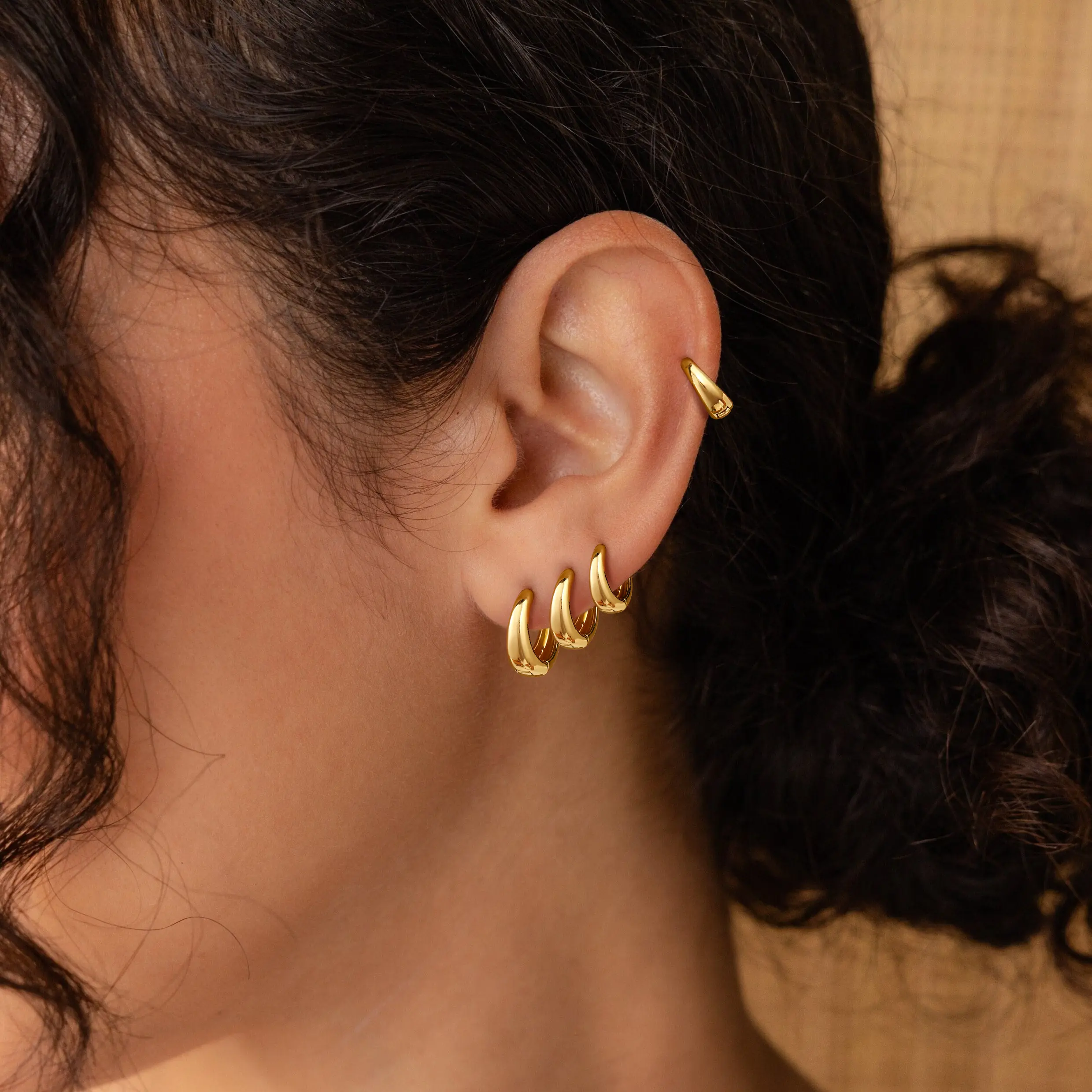 Dearmay Gold & Silver Hoop Earrings for Women Summervibes Gold Earrings ...
