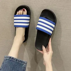 Men's Classic 3-Bar Casual Soft-Soled Sandals - Summer Couple Style, Outdoor & Beach Wear