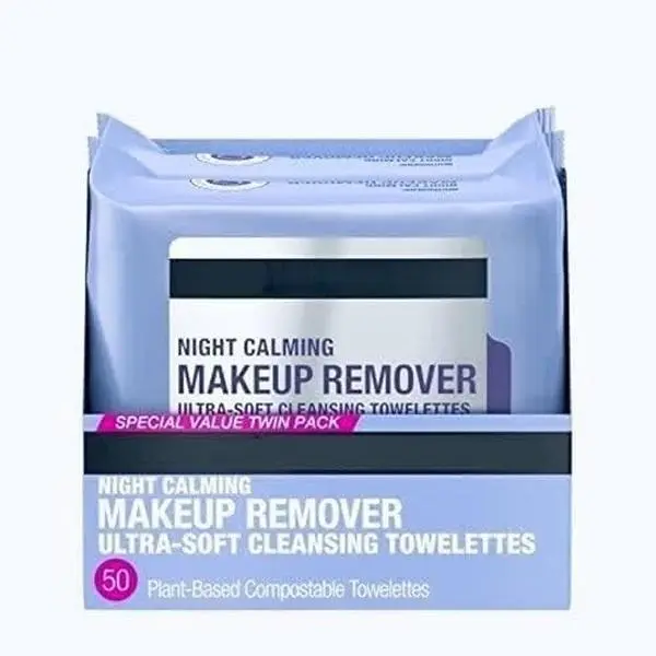 Neutrogena Makeup Remover Wipes for Waterproof Makeup, Hypoallergenic Micellar Facial Cleanser for Sensitive Skin, Fragrance-Free, 100 Count