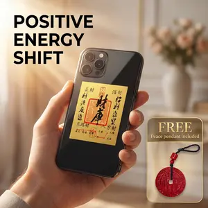 Money card, wealth sticker keychain, lucky cat, wealth, career, confidence, positive energy, feng shui, improve fortune, Chinese energy jewelry/accessories, unisex gift