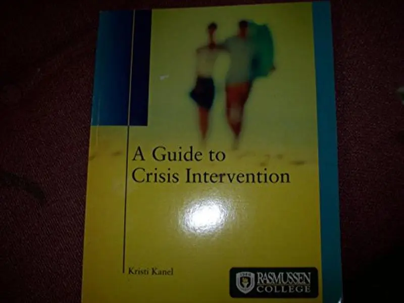 Used Lightweight English "A Guide to Crisis Intervention" 6th Edition Paperback by Kristi Kanel, Cengage Learning, ABC Model Resource for Anyone in Crisis, Abc Model Of Crisis Intervention