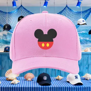 Red and Black Mickey Ears Mickey Mouse Sun Hats Vintage Men Women Mesh Trucker Hat Wholesale Design Outdoor Baseball Caps Gift Retro Fun Truck Driver Baseball Hat