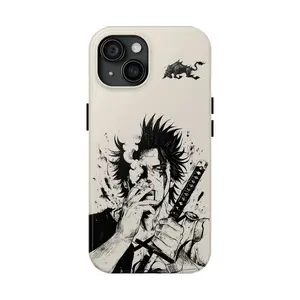 Yami Sukehiro x Black Bulls Black Clover Phone Case Waterproof Tough Protective Cover with Impact Resistance & Shock Dispersion for iPhone Smartphones