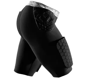 McDavid HEX® Dual-Density Thudd Short for Adults - 14mm Pads on Thighs & 9mm at Hips & Tailbone - Best-in-Class Protection & Core Support - Moisture-Wicking & Comfortable