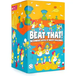 Gutter Games Beat That Game and Household Objects Expansion Combo Pack, Family Party Game for 2 Players - Kids, Adults