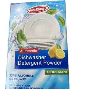 Small box of Powerhouse Dishwasher Detergent Powder