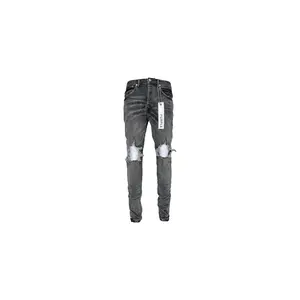 Purple Brand Grey Dirty Blowout Jean Black (men) by StockX