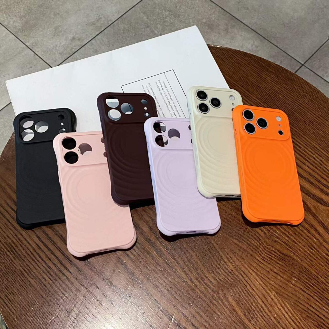 MagSafe Compatible Cute iPhone Case, Military Grade Shockproof 4-Corner Anti-Drop Protective Cover Skin-Friendly Slim Case for iPhone 17 16 15 14 13 Pro Max Air