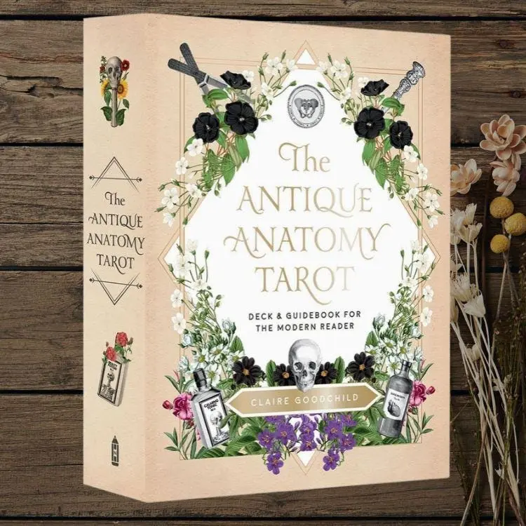 Antique Anatomy Tarot Deck | 78-Card Tarot with Guidebook | Gift Ready - TikTok Shop