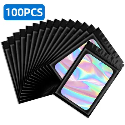 300pcs Small Resealable Plastic Bags 1.2" X 1.2" - 4 Mil Thick Clear Zipper Bags For Jewelry, Parts & Crafts Storage - View #4