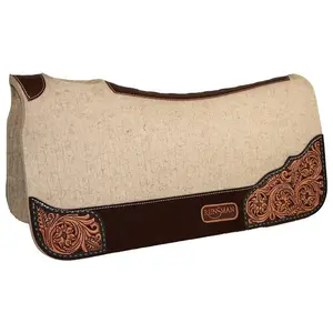 Reinsman 100 % Wool Contour Saddle Pad-Apex Arizona Turquoise