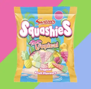 Tropical Squashies 5 Ounce Peg Bag (1 Pack) candy Snack Sweet
