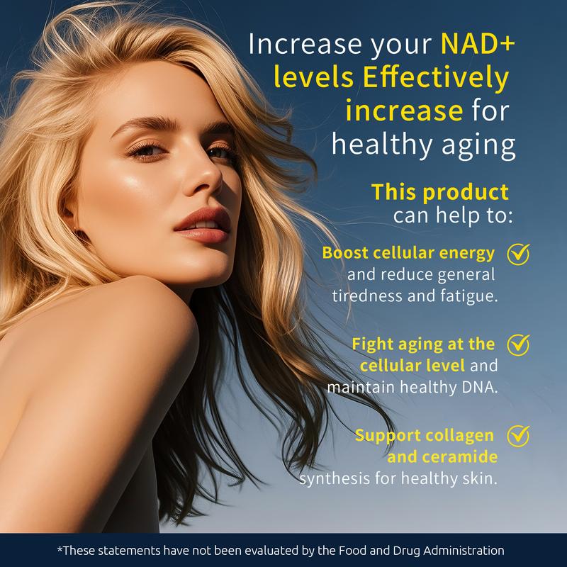 HiPlus NAD Supplement Berry Flavor Drink 1400 mg Urolithin a Extra Strength Liposomal, Green Tea + Astaxanthin for Women & Men, Resveratrol, CoQ10, Alpha Lipoic Acid – Energy Beauty Healthcare Anti-Aging –20 Pockets