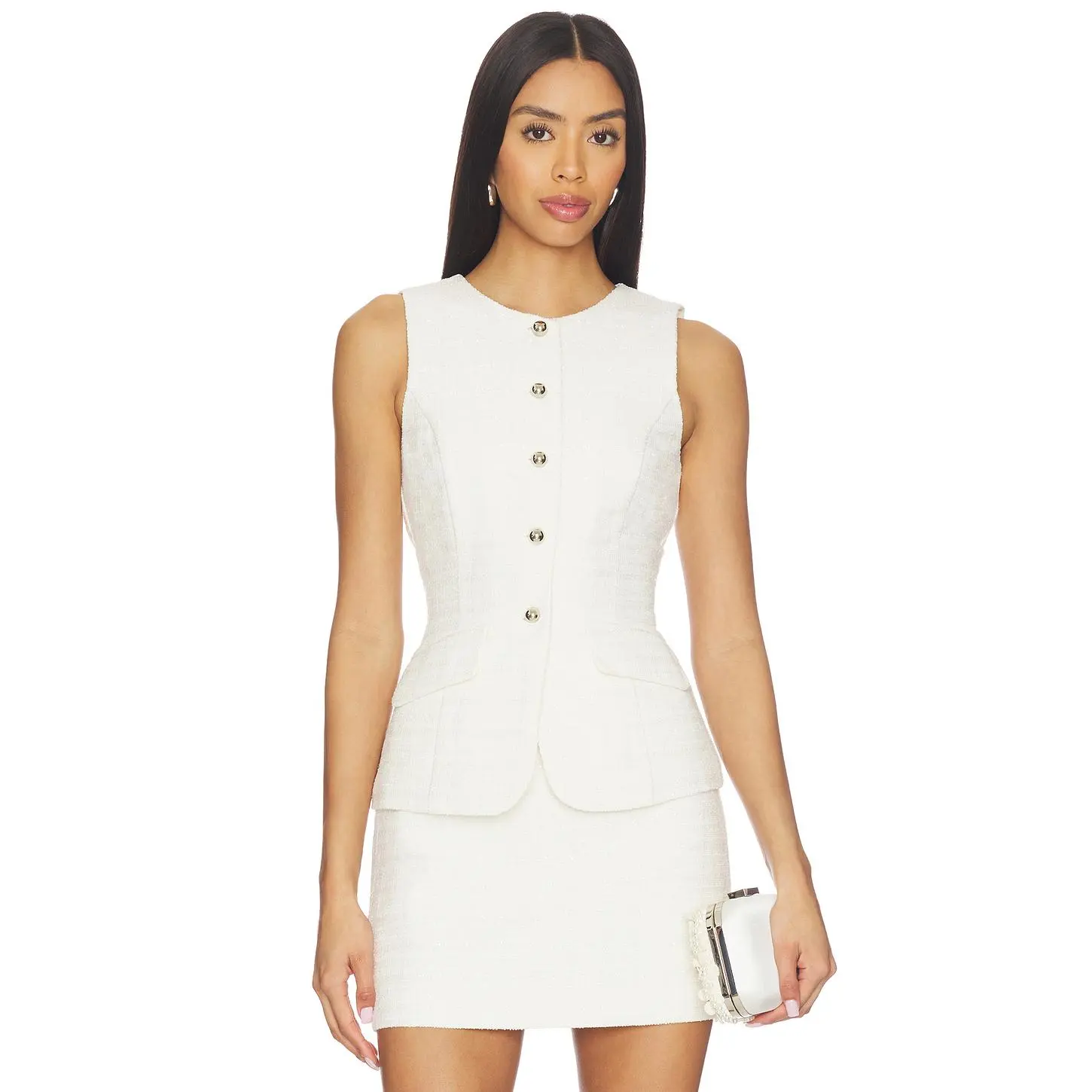 MORE TO COME Samira Top in Ivory