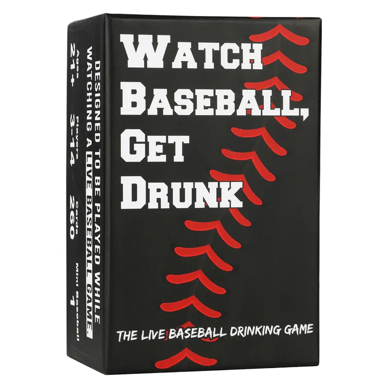 WATCH BASEBALL, GET DRUNK - The Live Baseball Drinking Game
