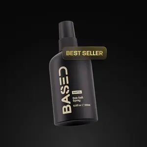 BASED Sea Salt Spray I Instant Volume & Texture I Infusedwith Kelp Extract & Vitamin B5 | Simple, Effective