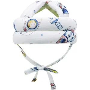 Baby Head Protector Infant Helmet No Bumps Safety Head Cushion for Crawling Walking Running, Adjustable Toddler Head Protector Safety Headguard