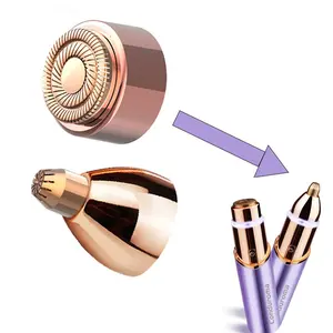 Generation 3 Facial Hair Remover Smooth Replacement Heads for Conduroma Facial Hair Remover, Replacement Blades for Conduroma Gen 3 Hair Removal, Double Halo Replacement Heads Gen 3, 2 PACK