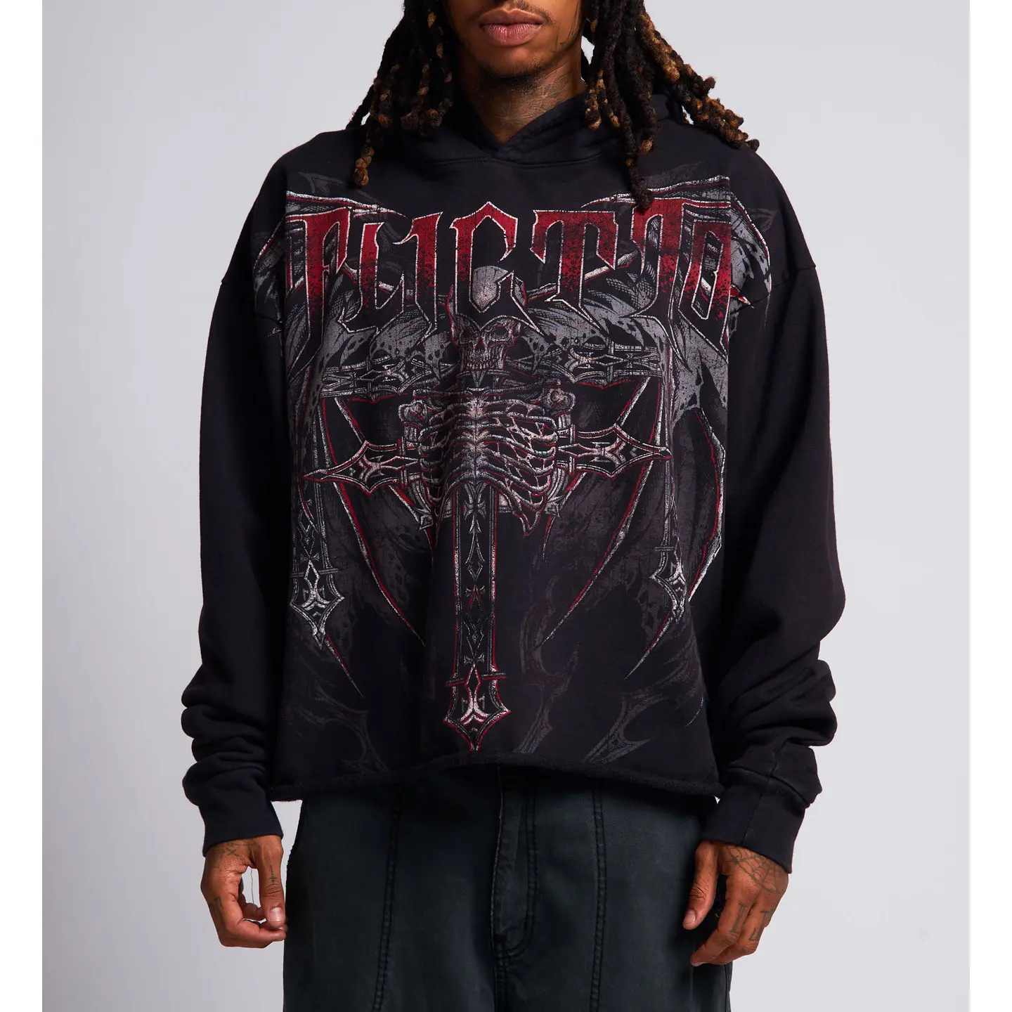 Affliction Men's Pullover Hoodie Residual Sense