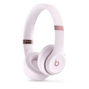 Beats Solo 4 Bluetooth Wireless On-Ear Headphones - Cloud Pink - MUW33LL/A