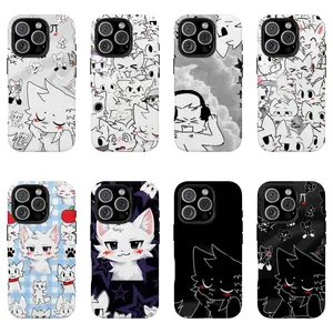 B-Boykisser Cute Furry Phone Case Suitable for iPhone 17-11 Pro Max/Plus and  Samsung Galaxy S23-25