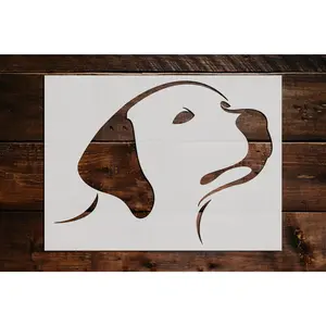 Dog Stencil - Art and Wall Stencil