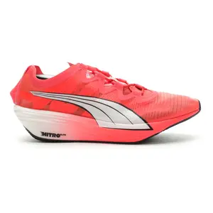PUMA Mens Fast Fwd Nitro Elite Running Sneakers Shoes - Red