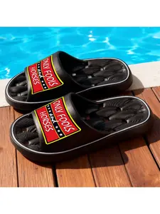 1pc Only Fools and Horses Printed Lightweight home slippers, platform slippers, slip-on slippers, bathroom slippers, all-season home slippers, travel slippers, hotel slippers, perfect for home, bathroom, and leisure travel.