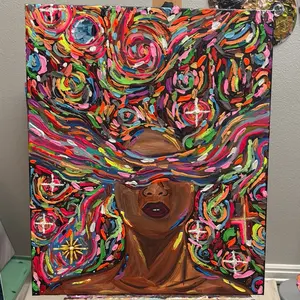 Original Acrylic - The Universe Inside Me 24x20