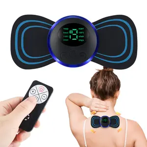 Multi-mode Pulse Massage Patch for Neck & Back Pain Relief Wireless Gel Pad with Multiple Modes for Muscle Relaxation Ideal for Tension Relief Heat Compression Leg Massager ring  massager