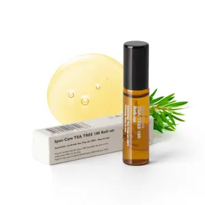 Lazy Society 100% Tea Tree Oil Roll-On - Instant Spot Care for Acne & Blemishes (10ml)