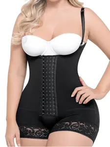 Women's Hourglass Tight Fitting Tummy Control Body Shaper, Body Shaping Underwear, Anti Slip Lace Trim Shapewear Bodysuit, Colombian Shapewear, High Elasticity Adjustable Shoulder Strap Jumpsuit, Suitable For Various Occasions