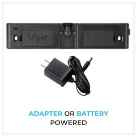 Viper Lighted Dart Throw Line - Black Design, Compact Size, Red Light for Enhanced Visualization