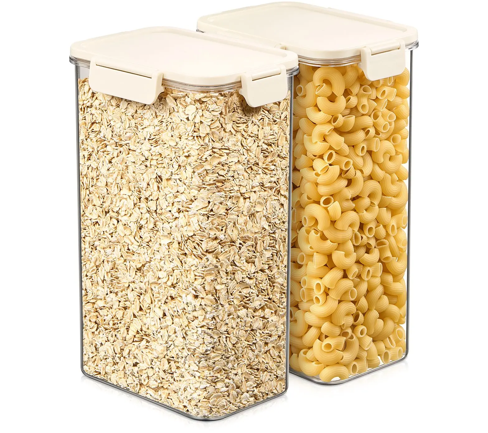 Sorbus Airtight Plastic Food Container, Tall Rectangle -2 Pack