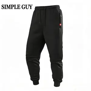 Men’s New Plus Size Long Pants for Spring/Autumn – Loose Fit, Thick, Breathable Sports Casual Pants with Stretch