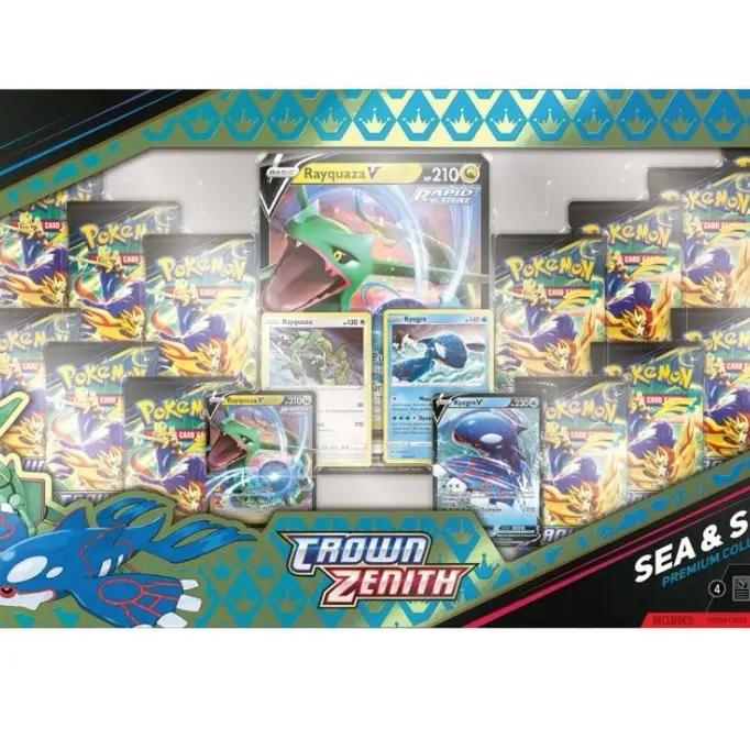 sea and sky booster box Pokemon & Premium Collection big game sea monsters Sea And Sky Premium Collection