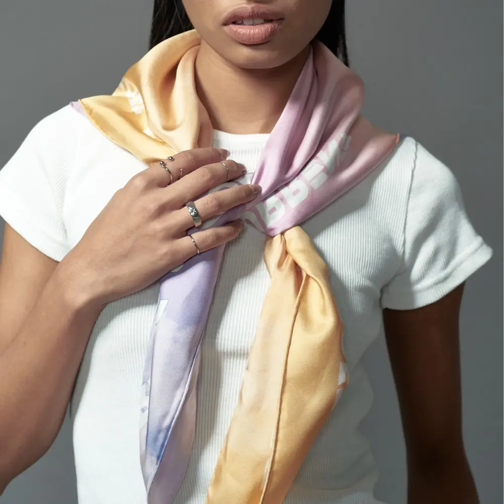 Serenity Cloud | Silk Twill Scarf