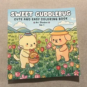 Sweet CuddleBug Cute and Easy Coloring Book Vol.1