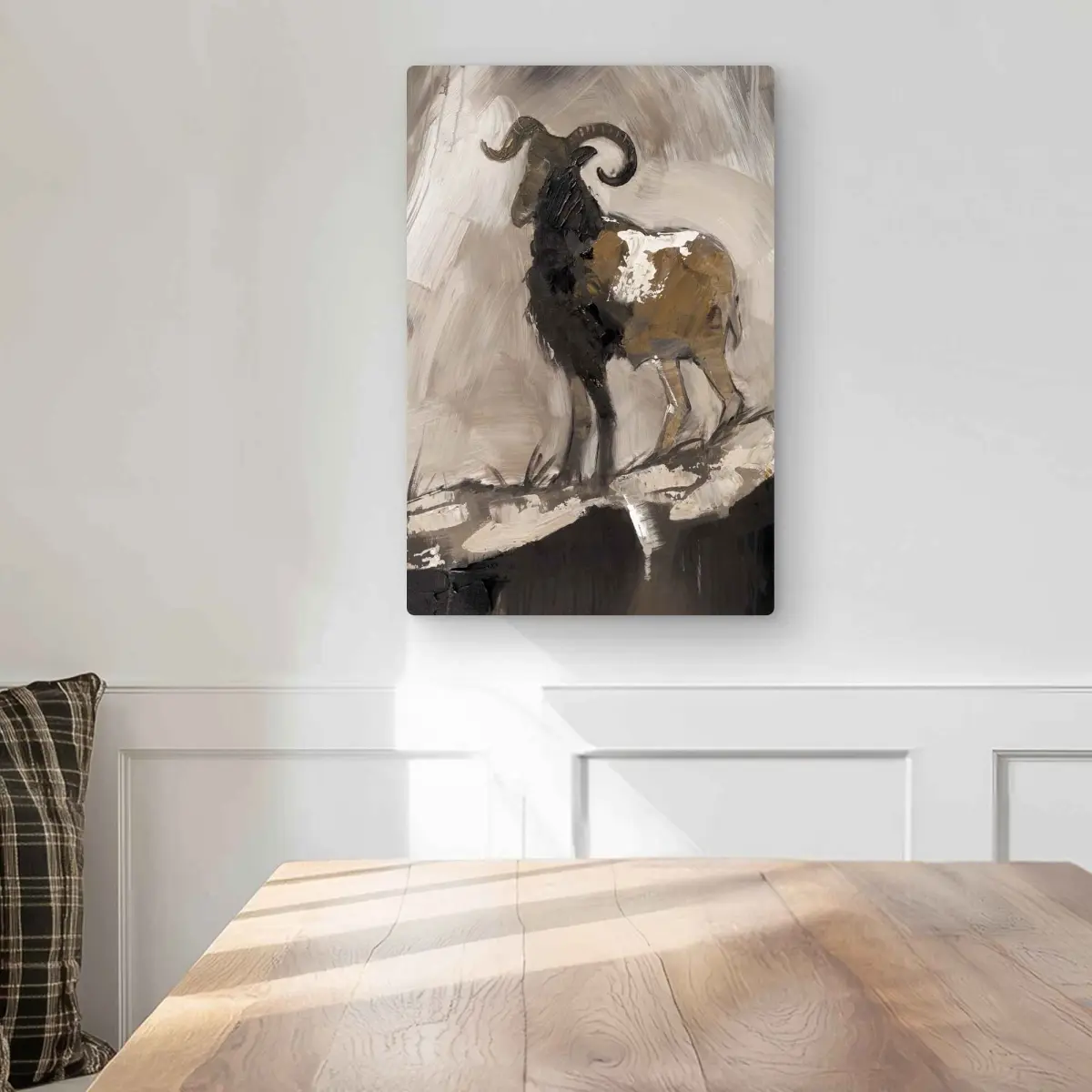 212 MAIN Artistic Abstract Proud Aeries Nature Wildlife Aluminium Metal Photo Print Wall Artwork, 12x18 in, Lightweight Animal Decor, Home Room Decoration Supply