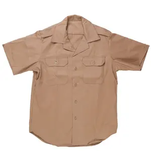 Deadstock USGI Short Sleeve Khaki 445 Shirt