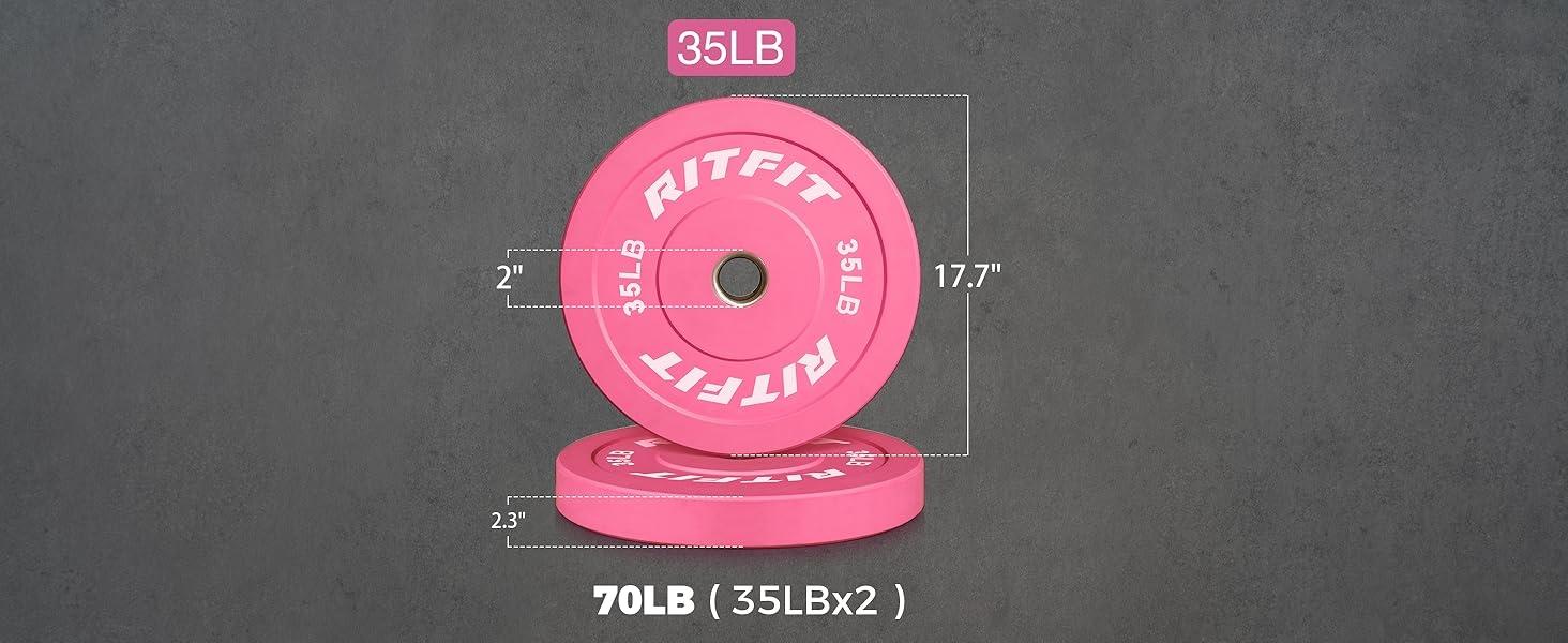 RITFIT 4ft Olympic Barbell for Squat, Deadlift, Curl, and Bench Press - 350lbs/500lbs Capacity fitness exercise olympic weight fit woman