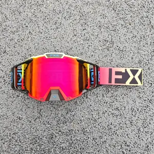New FXR Motorcycle Goggles Motorcycle Helmet Off-Road Goggles Riding Ski Goggles Windproof Sandproof Outdoor Glasses