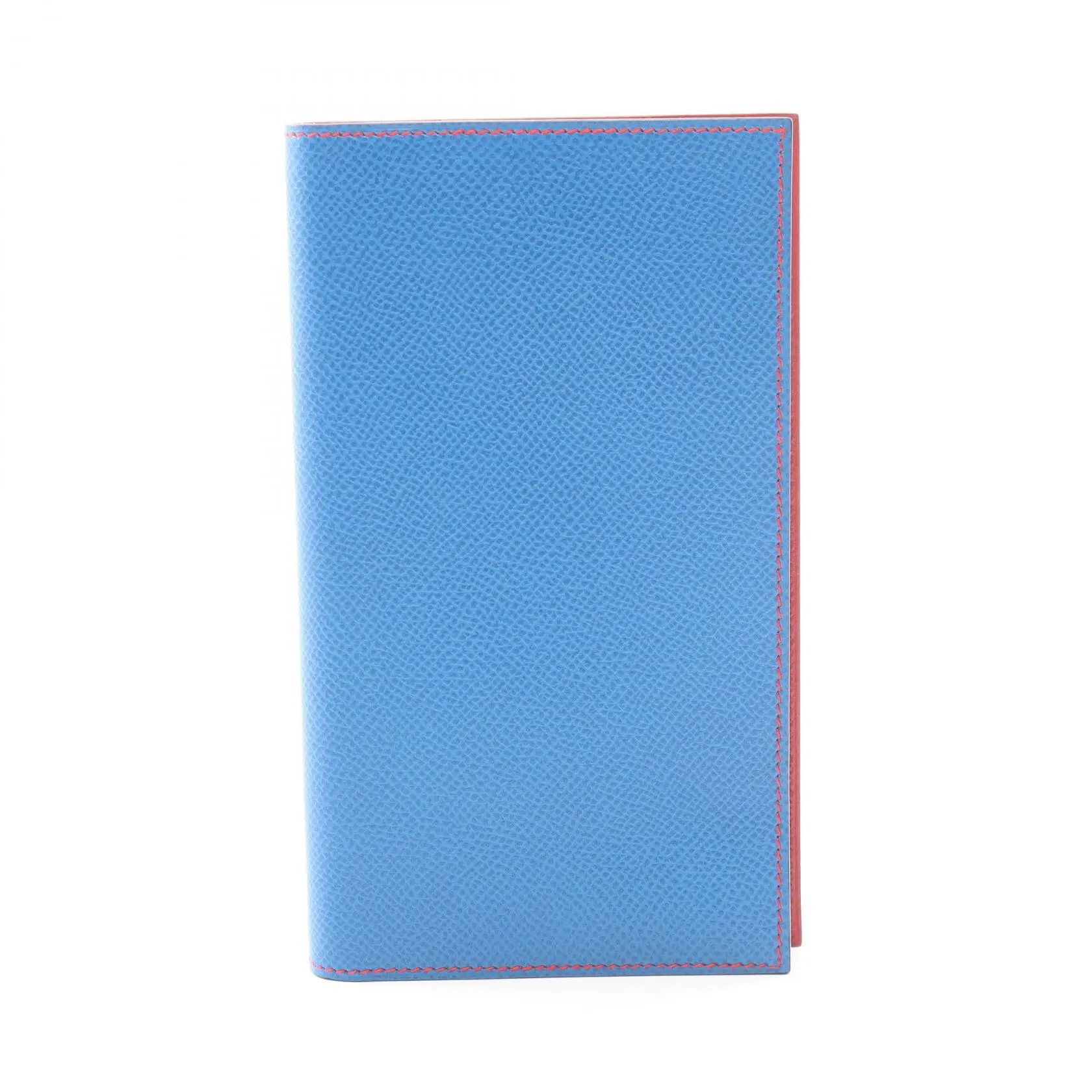 Pre-owned HERMÈS Calfskin Small Leather Goods Hermes Agenda Vision Leather Notebook Cover
