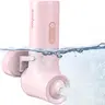 Momfann Portable Bath Tub with 360° Jets, 4*2200mah Cordless Design, 3-Level Customizable Bubble & Jet Modes, Removable Washable Bath Therapy Spa, Pink Self Care Gadgets for Women, Camping Gifts for Women, Cool Gifts for Adults
