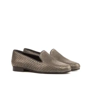Allisa Audrey Ladies Python Slipper II